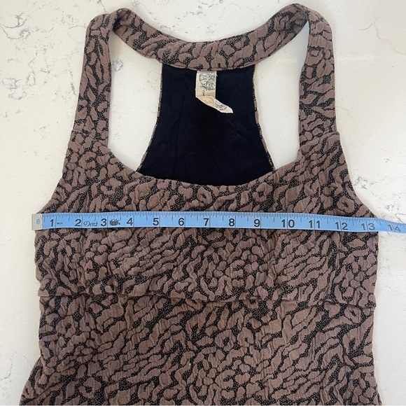 FREE PEOPLE | Brown mini dress - Picture 4 of 9